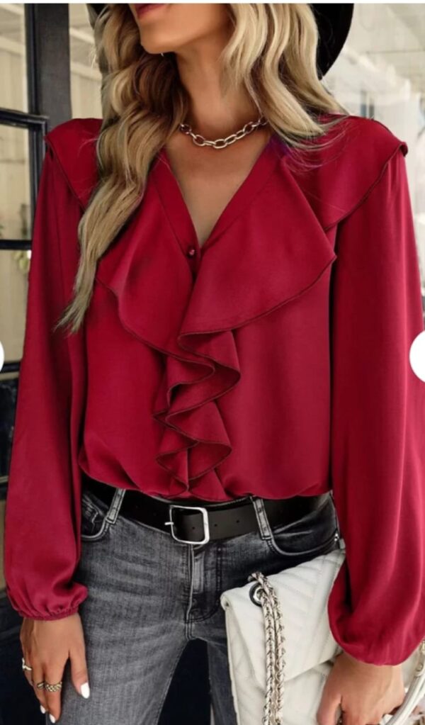 Red Layer Top - Image 4